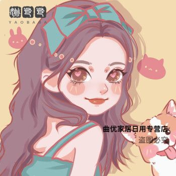 手绘头像卡通真人照片漫画人像微信情侣画像约稿礼物q版头像定制 暖心