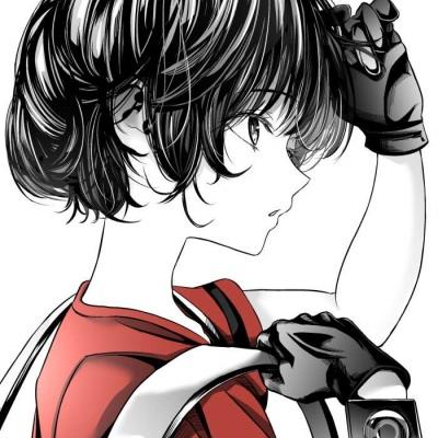 〔唐崎夜雨〕 少女 画师:明け_卡通动漫头像_我要个性网