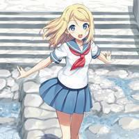 微信头像女生侧脸露锁骨上半身_微信头像图片大全