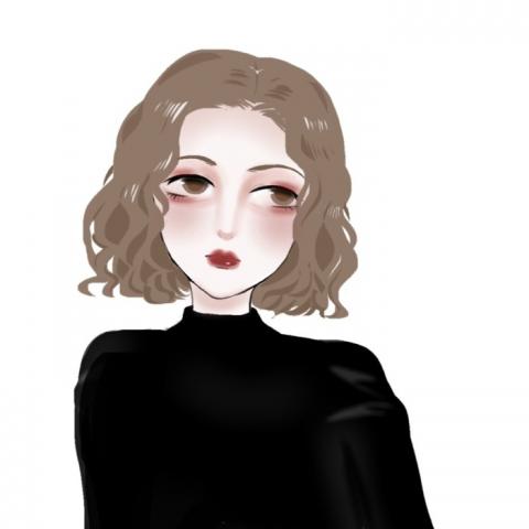 卡通头像女生高冷短发 霸气侧脸短发动漫女头像 - 动漫头像图片- 不二