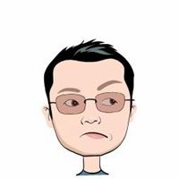 素描卡通头像带墨镜男_微信头像图片大全