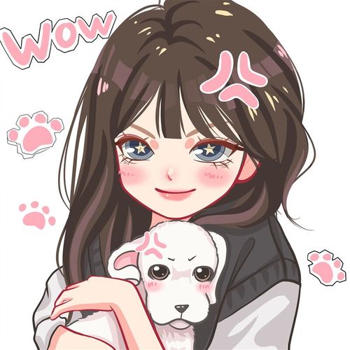 霜魄 微信头像定制 手绘头像定制情侣画像卡通宠物q版真人照片漫画头