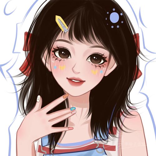 霜魄 微信头像定制 手绘头像定制情侣画像卡通宠物q版真人照片漫画头