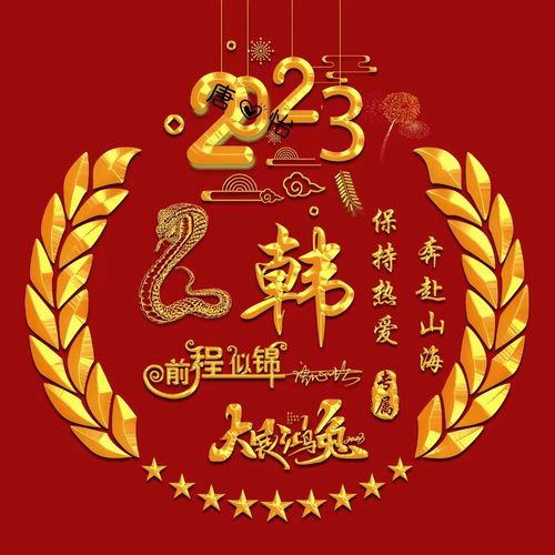 2023新年兔年头像抖音微信快手姓氏网红卡通动漫头像设计个性签名