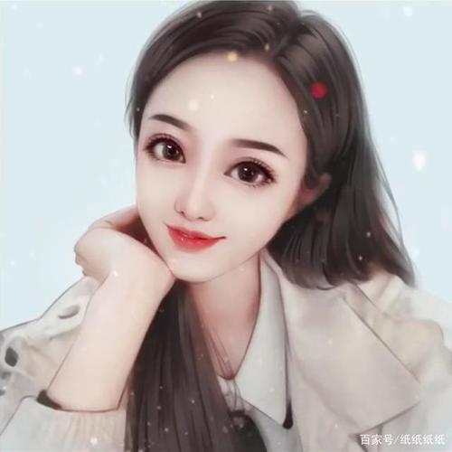 微信头像设计,用自拍照画卡通头像,美美哒