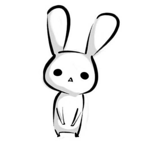 微信头像黑白简笔画女 简笔画图片大全-蒲城教育文学网