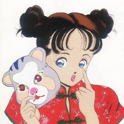 洛白:动漫女头(高冷 旧漫 酷美 _微信头像_我要个性网