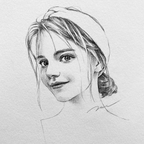 有没有素描头像微信头像推荐? - 知乎