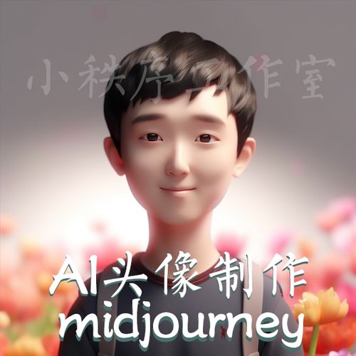 代出男生midjourneyai微信头像定制约稿泡泡玛特q版风格