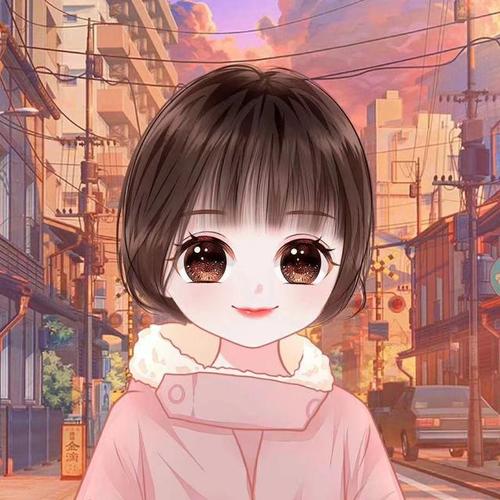 小女孩可爱微信头像 女人最适合的微信头像卡通 | 草根创业网