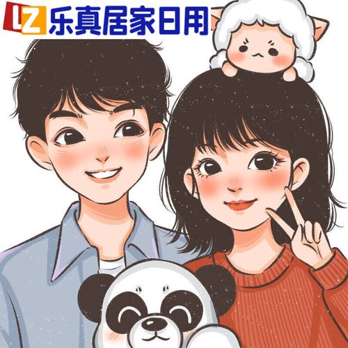 美识快手微信q版手绘头像画卡通真人照片动漫人像漫画头像情 可可风 