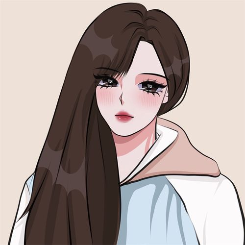 手绘头像定制做女生头像照片转卡通动漫画约稿写实风格微信形象设