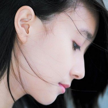 清新可爱侧脸微信女生头像大全_天天美图