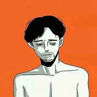 消极丧的动漫男生头像图片 动漫黑白丧气男生头像图片 (13)