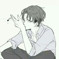 垂头丧气动漫头像男生冷酷 很低落的伤感男生头像 (10)