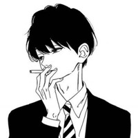 垂头丧气动漫头像男生冷酷 很低落的伤感男生头像 (13)