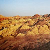 七彩丹霞地质美景 (5)