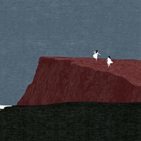 简约的小清新插画风景 (4)