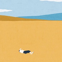 简约的小清新插画风景 (5)