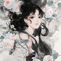 唯美精致古色古香国漫风美女头像插画 (12)