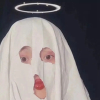 适合仙气女生的一组沙雕墨镜风格头像 (7)