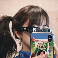 适合仙气女生的一组沙雕墨镜风格头像 (11)