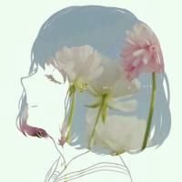 美女卡通微信头像红色 (20)