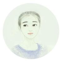 好看的头像女生小清新侧脸手绘_微信头像图片大全