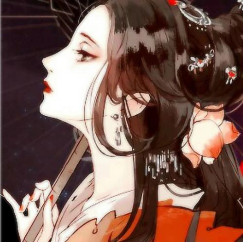 古风侧脸头像女 - 搞笑男生头像!