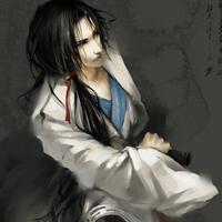 剑客黑白照片头像_微信头像图片大全