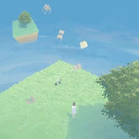 小清新风景插画头像 |森系唯美意境场景插画 (4)