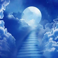 月亮微信头像唯美-简约唯美小月亮头像 (1)