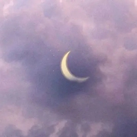 月亮微信头像唯美-简约唯美小月亮头像 (3)