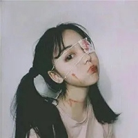 原宿风病态女生头像 ins原宿风微丧病态女头像 (19)