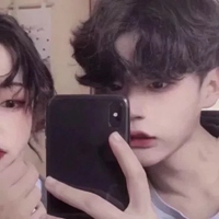 情侣头像韩版范一对 最新韩版情头一人一半一对 (12)