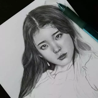 来自艺术生的素描作品人物头像 (11)