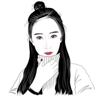 简约的黑白风格素描头像//简约简单 (4)