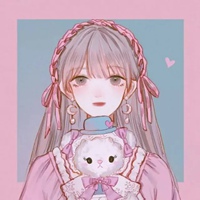 满满的少女心/唯美清新漫风美少女头像插画 (9)