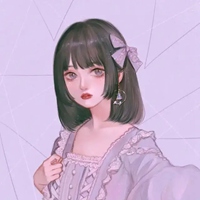 满满的少女心/唯美清新漫风美少女头像插画 (11)