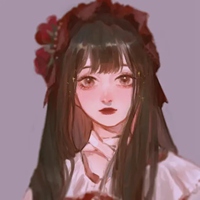 满满的少女心/唯美清新漫风美少女头像插画 (12)