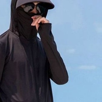 黑衣服遮脸头像 (17)