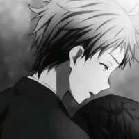 丧系的黑白风头像 (19)