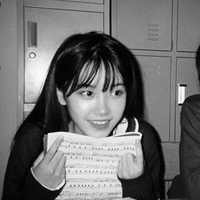 长头发黑眼睛的一组黑白女头专题 (10)