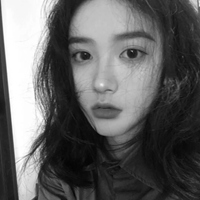 长头发黑眼睛的一组黑白女头专题 (13)