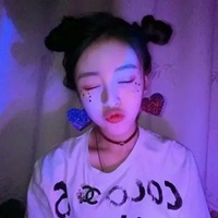 脸上有彩虹的闺蜜头像 (6)