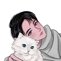 情侣宠物头像 超萌情侣抱宠物头像一对 (11)