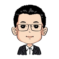 成熟端庄的卡通中年男头 (1)