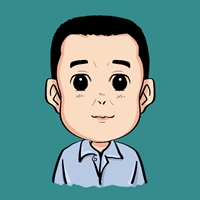 成熟端庄的卡通中年男头 (6)