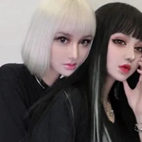 暗黑的头像 暗黑动漫真人女生头像图片 (19)