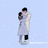 来自韩国设计师的浪漫爱情风格插画 (6)